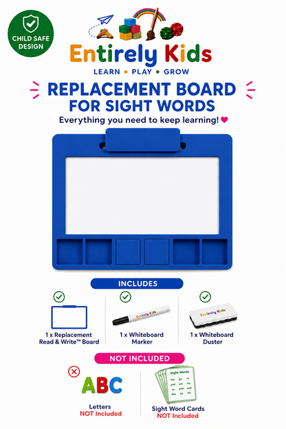 Replacement Sight Word Board