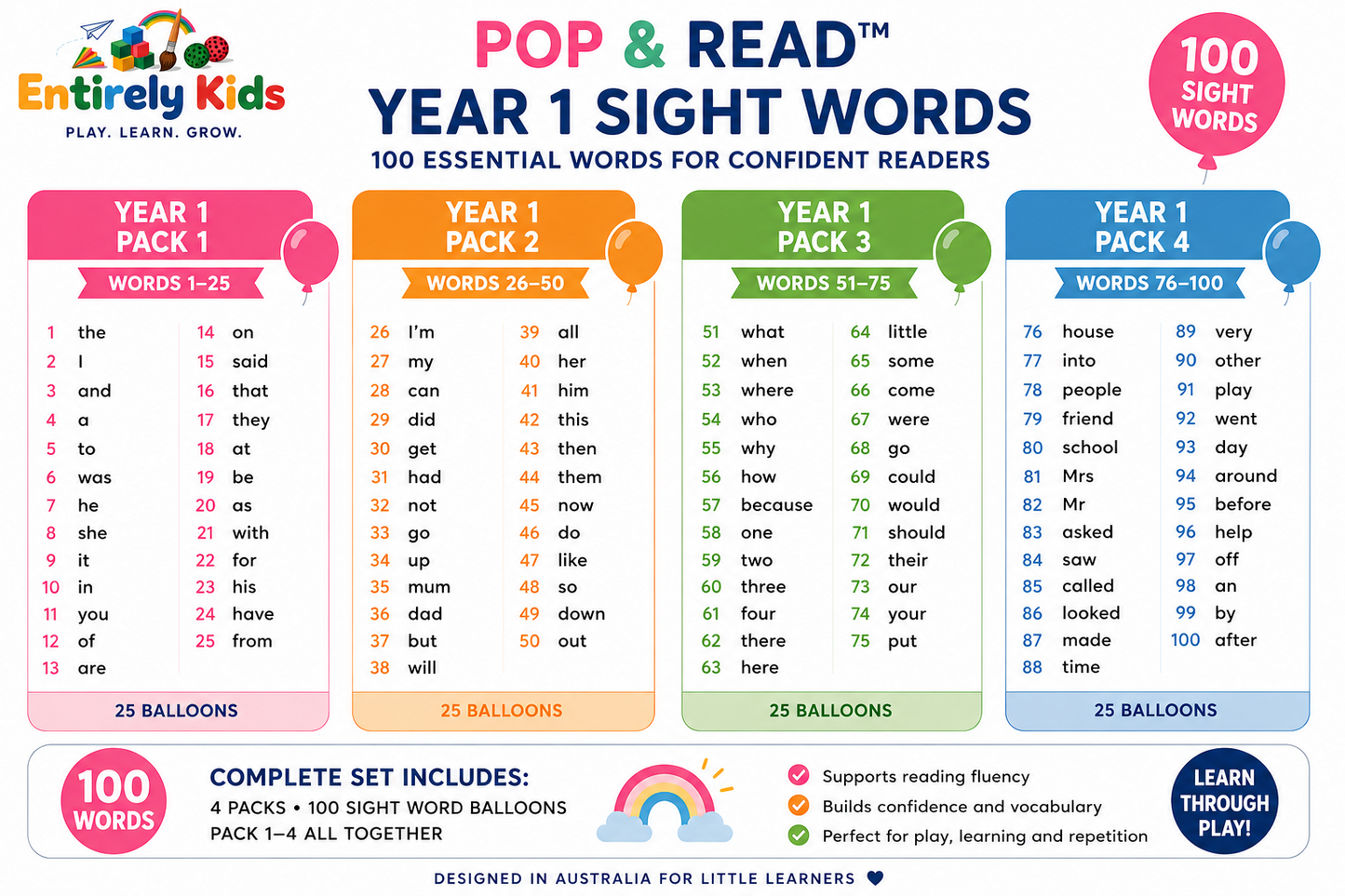 Pop & Read™ Starter Kit