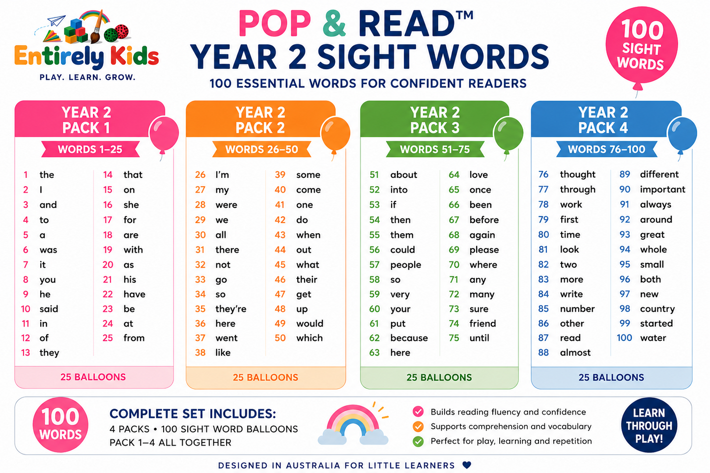 Pop & Read™ Starter Kit